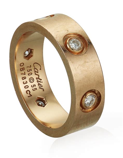 cartier 6 diamond love ring|cartier love ring price list.